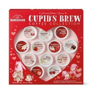 Barrissimo Cupid's Brew Limited Edition Pack Of 12 Assorted Pods